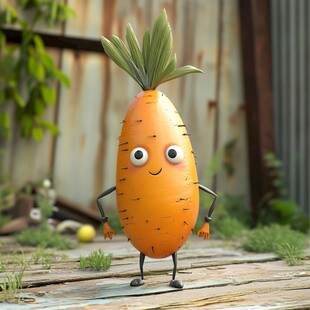 胡萝卜卡通形象设计