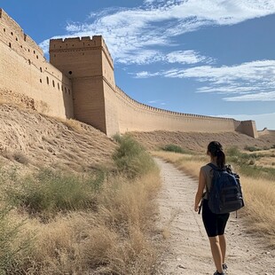 长城背包旅行