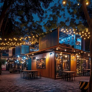 集装箱改建餐厅