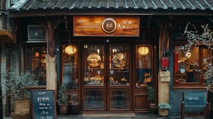 磁器口文艺店铺