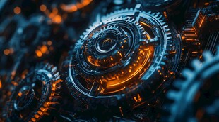 震撼制造业科技感