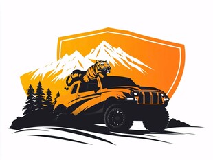 越野俱乐部logo设计