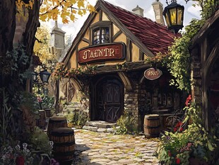 欧美小镇情景主题