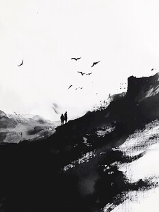 郊野墨色高清图