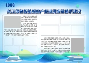船舶展板