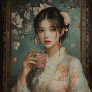 板绘人像