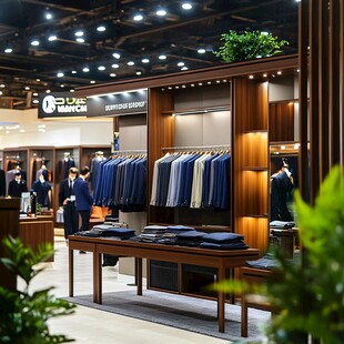 男装静态展示