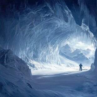 超现实冰洞