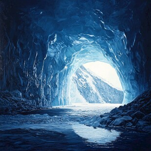 超现实冰洞