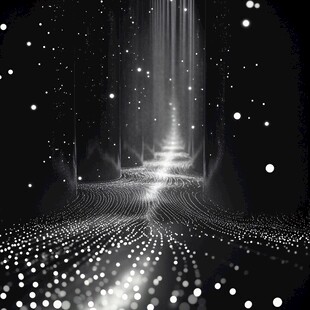 网点创意特效背景