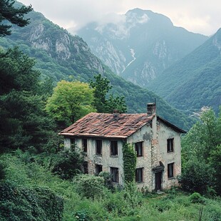 深山里的小屋