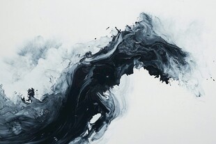 禅意泼墨写意