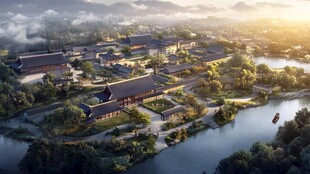 中式园林风格度假酒店