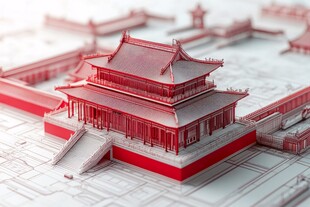 故宫建筑模型