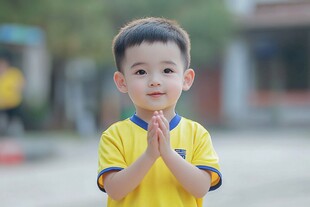幼儿园开学拍照