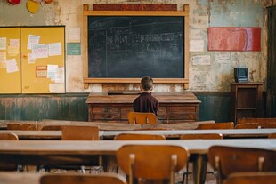 怀旧小学教室