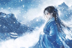 古装汉韵冬雪