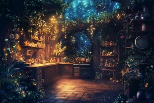 童话森林主题场景