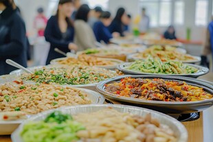 食堂食品餐饮饮食