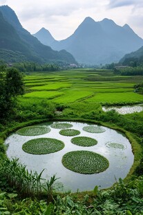 遇龙河岸菜地