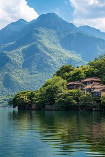 山地别墅山与湖山居