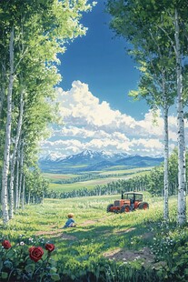 新海诚动漫风装饰画