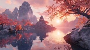 闹江湖风景