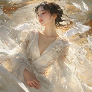 仙气清冷少女壁纸图片
