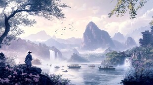 写实风景合成