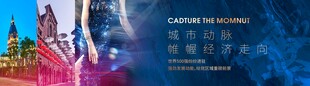 房地产繁华商业大城广告