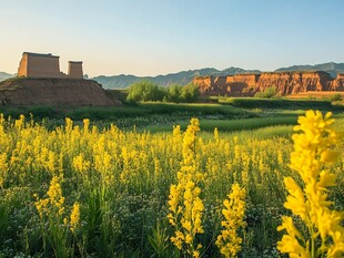 扁都口油菜花