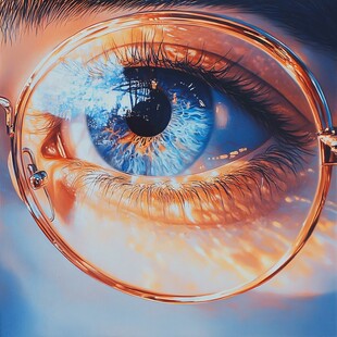 金色眼睛眼界世界