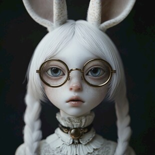 眼镜小白兔