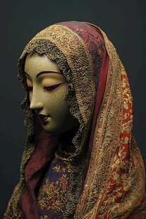 巴基斯坦陶塑像