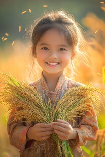 拾稻穗儿