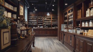 网红茶叶店