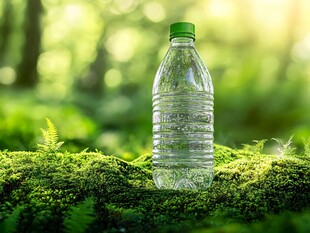 矿泉水瓶效果图