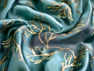 绚丽高端地产绸缎