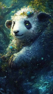 唯美熊猫