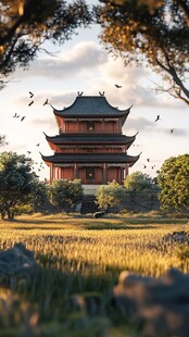 高清鹤雀楼