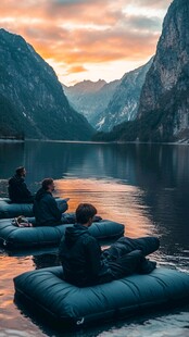 泛舟湖上泛舟湖面