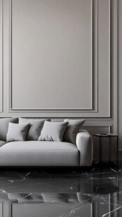 轻奢金线客厅背景