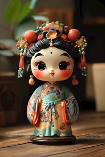 摆饰福禄娃