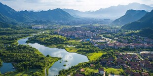 湘湖全景