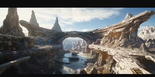 科幻背景科幻场景