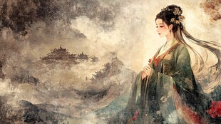 古典美女壁纸