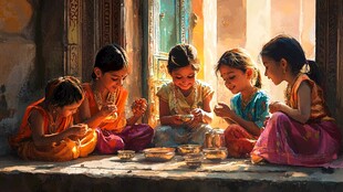 印度教生活场景