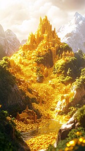 唯美奇幻大山