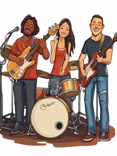 器乐演奏乐团乐队