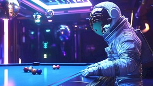 宇航员派对效果